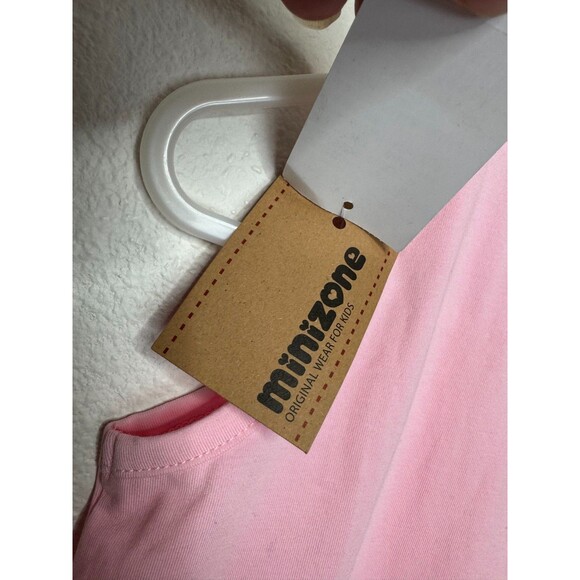 Minizone Baby Girls 6-12 Months Romper Jumpsuit Pink Sleeveless Stretchy NWT - Picture 5 of 9